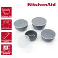 KitchenAid KQG176OSCGG  4-teiliges Meal Prep Bowl Set mit Deckel Stapelbar
