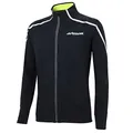 Airtracks Herren Thermo Fahrradjacke Winter Radjacke Softshell AIR TECH - Schwarz - L