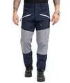 Rock Creek Herren Softshell Hose Cargohose Outdoorhose Wanderhose Herrenhose Wasserdicht Skihose Arbeitshose Winterhose Trekkinghose H-245 Navy S