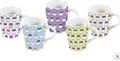 4 x Kaffeebecher Eulen 300ml sortiert