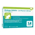 Ginkgo biloba – 1 A Pharma 120 mg mit einem Extrakt aus Ginkgo-Blättern, 60 Stck.