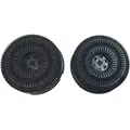 Whirlpool - Ersatzteil - Set 2 Kohlefiltern Typ 58 Akb000/1 - - Indesit, Ariston Hotpoint Sauter, Brandt, Ignis, Bauknecht, De Dietrich, Ikea, Elica, Bosch, Siemens, Neff, Aeg, Privileg