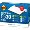 Box 5530 Fiber Edition Internation, Wi-Fi 6 (802.11ax), Dual-Band (2,4 GHz/5 GHz), Weiß, Tabletop-Router - Weiß