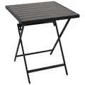 Gartentisch Bistrotisch Balkontisch Klapptisch ASCIANO 60x60cm Metall Kunstholz
