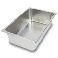 VERTES GN Behälter 1/1 Gastro Norm Gastronorm (Edelstahl, 150mm Tief, Hygienisch, Rostfrei, Kratzfest, Temperaturbeständig von -40° bis +300°C, für Bain Marie und Vielseitigen Einsatz in Gastronomie)