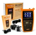 Selfsat SM 8000 Camping Satfinder HD DVB-S + DVB-S2 8PSK SAT Messgerät EU