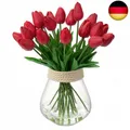 20 Stück Künstliche Blumen Unechte Blumen Tulpe Gefälschte Blume Tulpe Bl