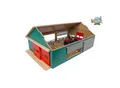 Kids Globe Stall mit beweglichen Elementen Holz Maßstab 1:32 64 x 42.5 x 26.5 cm
