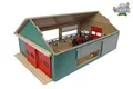 Kids Globe Stall mit beweglichen Elementen Holz Maßstab 1:32 64 x 42.5 x 26.5 cm