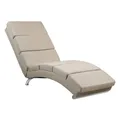 Casaria Relaxliege London, 1 Teile, XXL 186x89x55cm Ergonomisch Stoff Gepolstert 180kg Belastbarkeit