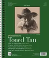 Strathmore Artist Papers™ Zeichenpapier Strathmore Toned Tan 22,9x30,5 cm 50 Blatt 118g/m², für Trockentechniken