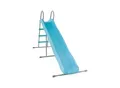 INTEX 44107 - Rutsche (blau, 251x84x147cm) Gartenrutsche Kinderrutsche Slide freistehend