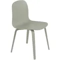 Muuto Visu Chair, wood base, dusty green