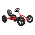 BERG Pedal-Gokart Kart Buddy Redster | Kinderfahrzeug, Tretfahrzeug mit hohem Sicherheitsstandard