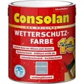 Consolan Wetterschutzfarbe Horizontblau Seidenglänzend 2,5,