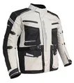 Motorrad Textiljacke Biker Wasserdicht Motorcycle Touring Jacket Protektoren Racing Thermofutte herausnehmbar Protector Jacket (DE/NL/SE/PL, Alphanumerisch, XXL, Regular, Regular, Weiss)