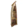 Badregal Bootsregal mit Steg Standregal ca.148 cm Albesia Holz Multicolor Mittel