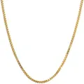 HOPLO Goldkette Goldkette Venezianerkette Länge 60cm Breite 0,7mm - 585-14 Karat Gold, Made in Germany goldfarben 60 cm Unisex | 0.7 mm