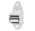 BAUHELD Rollladen-Gurtführung Aufputz Unterputz, Schnelle Montage, Rolladen Gurtwickler für Rolladengurt 14mm & 23mm, Weiß