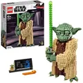 LEGO 75255 Star Wars Yoda Bauset, Sammlermodell mit Displayständer und Lichtschwert, Angriff der Klonkrieger, Bauset für Kinder und Erwachsene - Bunt