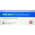 PARI NaCl Inhalationslösung zur Befeuchtung der Atemwege, 50 ml Lösung