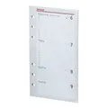 BSB Kompakt A6 2026 Einlage für Timer Kalendarium 2 Seiten / 1 Woche (02-0058)