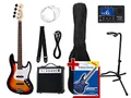 Rocktile Groover's Pack JB E-Bass Sunburst Set II