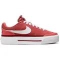 Nike Court Legacy Lift Sneaker Damen in adobe-white-team red-dragon red, Größe 40
