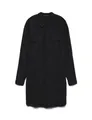 VERO MODA Damen VMSILLA LS Short Dress Blck GA NOOS 10206339, Black, XS