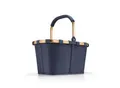 Reisenthel Einkaufskorb Carrybag midnight gold, Dunkelblau, Textil, 22 L, 48x29x28 cm, Freizeit, Koffer & Taschen, Einkaufskörbe