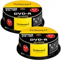 Intenso DVD-R 4.7GB 16x Printable, 50er-Spindel (DVDs)
