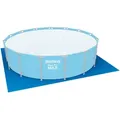 Bestway Pool Bodenplane 488 x 488 cm | blau | Polyethylen | für Pools bis Ø 457 cm