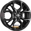 4x GMP ITALIA MATISSE Glossy Black 7,5x18 ET20 4x108