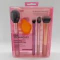 Real Techniques Everyday Essentials + Make-up-Schwamm-Set, Make-up-Pinsel und Ma