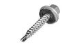 Wkręty farmerskie samowiercące do blachy i drewna z podkładką EPDM 4,8x35mm sreb