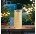 Marrakesch Orient & Mediterran Interior LED Solarleuchte Moderne Solarlaterne Laterne Lampe Deko Skandinavisch Garten Weiß, LED fest integriert, Handarbeit