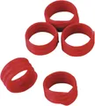 Spiralringe,16mm, rot,Kunstst. zu 20 St. im Pack