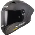 LS2 Motorradhelm FF805 Thunder GP Aero Carbon Helm, Notfallsystem-Polsterung (EQRS) grau XXL (63/64)