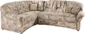 Ecksofa DOMO COLLECTION "Bahia L-Form, B/T: 256/200 cm, belastbar bis 140kg/Sitz, mit Federkern", braun, B:256cm H:91cm T:200cm