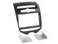 2-DIN Front Adapter für Hyundai ix20 Klimaanlage manuell schwarz