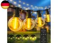 Lichterkette Led Außen Outdoor Strom - 20M Aussen Beleuchtung 65ft G40 Garten