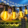 Lichterkette Led Außen Outdoor Strom 20M Aussen Beleuchtung 65ft G40 Garten