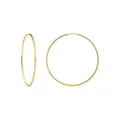 Thomas Sabo Creolen Ohrringe Damen Groß Vergoldet 6 cm CR729-413-39