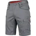 Würth MODYF Arbeitsshorts Stretch X Kurze Arbeitshosen für Handwerker Komfortable, strapazierfähige Shorts mit Flexibilität grau 52