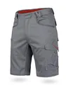 WÜRTH MODYF Arbeitsshorts Stretch X - professionelle Arbeitshose für Herren - Arbeitsshorts mit Reißverschluss - in der Größe 52 in Grau