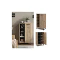 Vicco Sideboard Amber Eiche Wotan 60 x 110 cm mit 2 Türen