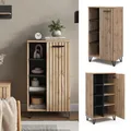 Sideboard Amber Eiche Wotan 60 x 110 cm mit 1 Tür Vicco