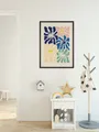 Komar Wandbild Disney The Lion King Between Flowers, Disney (Set, 1 St), 50 x 70 cm (Breite x Höhe) - Kinderzimmer, Dekoration