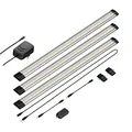 parlat LED Unterbau-Leuchte Siris, Touch-Dimmer, flach, je 50cm, je 655lm, weiß, 3er Set