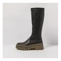 Art für Damen. 1195611UK003_001 Lederstiefel 1956 Nappa schwarz, b urdeos (39), Wohnung, Reißverschluss, Lässig